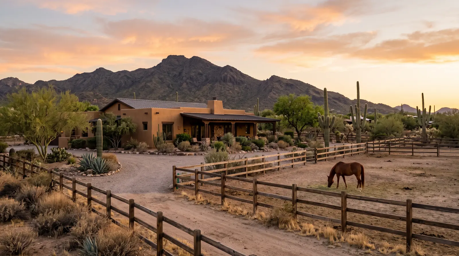 Exterior of Cave Creek, Arizona