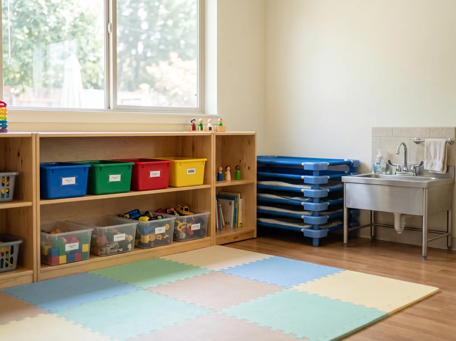 Daycare play room detail